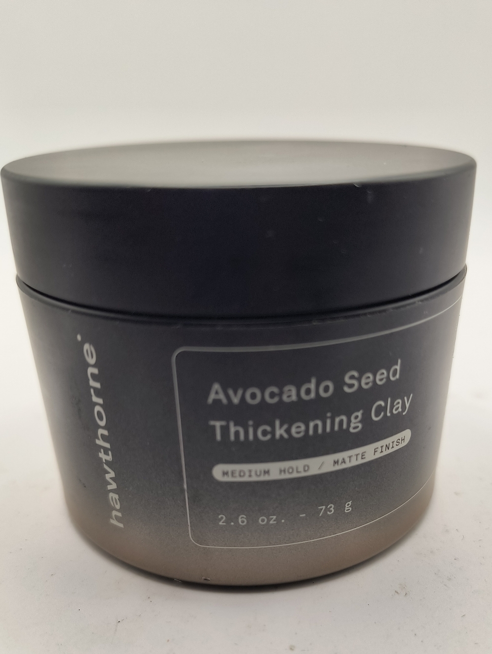 Men's Hawthorne Avacado Seed Thickening Clay Medium Hold Matte Finish 2.6oz READ